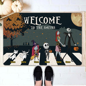 Welcome To The Family Personalized Doormat