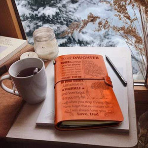 Dad To Daughter - I Will Always Love You- Vintage Journal
