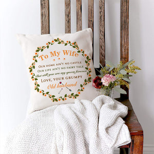 Husband To Wife - You Are My Queen Forever - Pillow Case