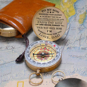 Dad To Son-Enjoy The Ride - Compass