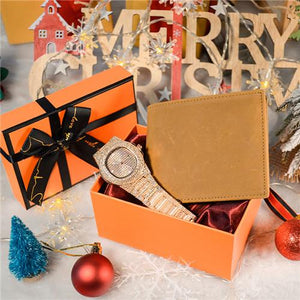 Dad To Son - Never Lose - Wallet Watch Gift Set