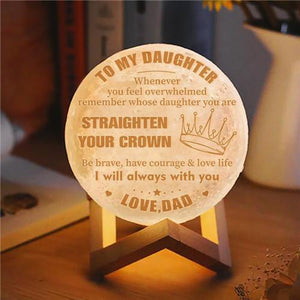Dad To Daughter - Straighten Your Crown - Moon Light