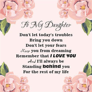 To My Daughter - Keep Your Dream - Galaxy Lamp