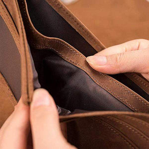 To My GrandSon - Genuine Premium Leather Card Wallet