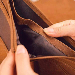 Dad To Son - Genuine Premium Leather Card Wallet