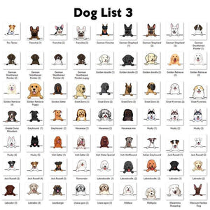 Dogs Welcome Door Hanger, Door Hanger, Best Gift for Dog Lover (Multiple Dogs) - Cut Metal Sign