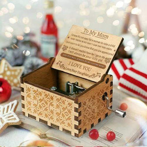 Daughter To Mom - You Will Always Be My Loving Mom- Engraved Music Box