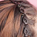 Double Bangs Hairstyle Hairpin