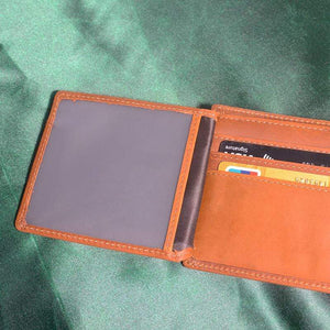 Daughter To Dad - Thank You for All You Do - Genuine Leather Wallet