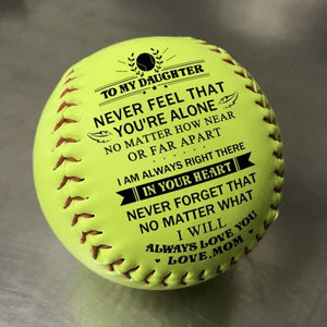Mom To Daughter - I Will Always Love You - Softball