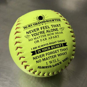 I Will Always Love You - Softball To My GrandDaughter