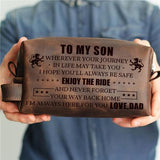 Mom To Son - Enjoy The Ride - Toiletry Bag
