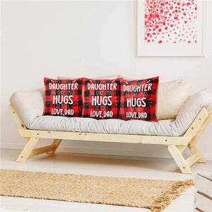 Dad To Daughter - Big Christmas Hugs To You - Pillow Case