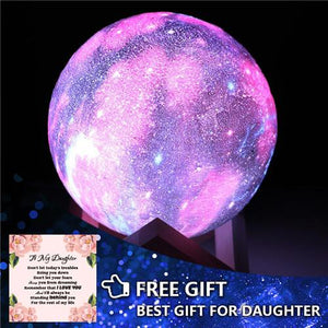 To My Daughter - Keep Your Dream - Galaxy Lamp