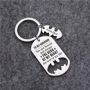 Dad To Son - You Are My Hero - Sweet Keychain