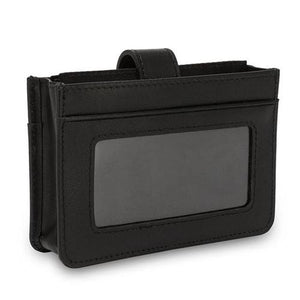 To My Grandson - Enjoy The Ride - RFID Blocking Genuine Leather Card Holder