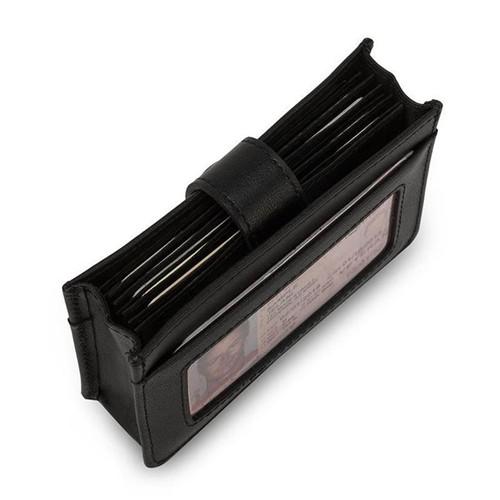 Dad To Son - Enjoy The Ride - RFID Blocking Genuine Leather Card Holder