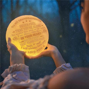 To My Granddaughter - I Will Always Love You - Moon Light