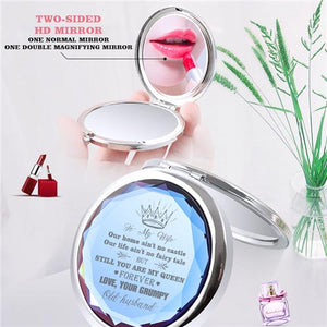 To My Wife - You Are My Queen Forever - Pocket Mirror