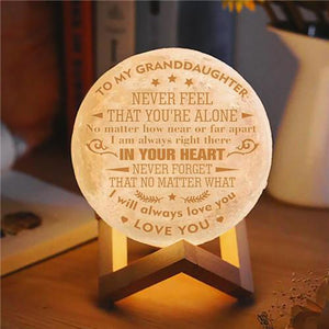 To My Granddaughter - I Will Always Love You - Moon Light