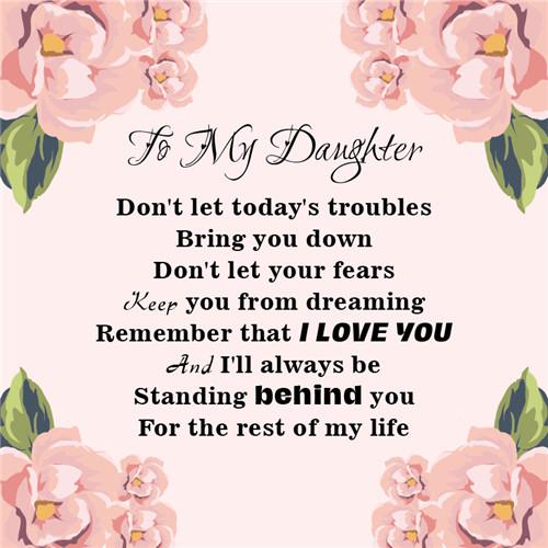 To My Daughter - Keep Your Dream - Galaxy Lamp