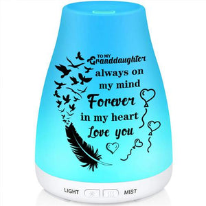 To My Granddaughter - Forever In My Heart - Aroma Lamp