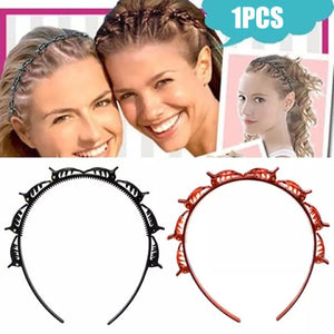 Double Bangs Hairstyle Hairpin