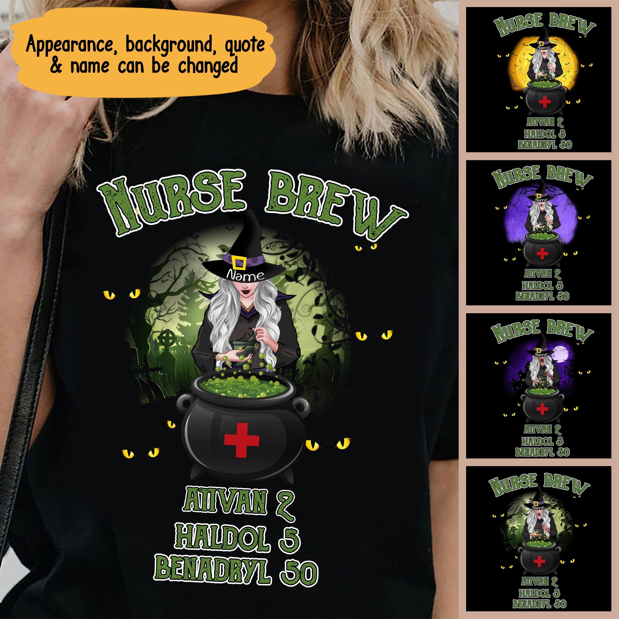Personalized Nurse Brew Shirt